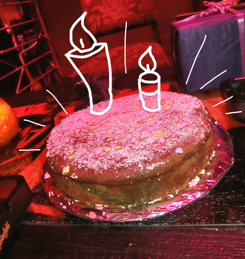 Geburtstag, Kuchen, Torte Geburtstag, Kuchen, Torte
